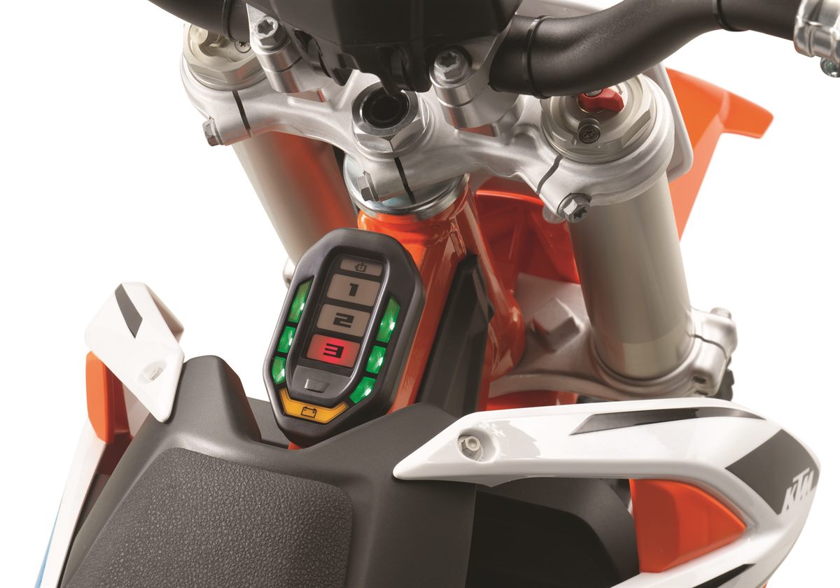 KTM SX-E 擁有六種可調動力模式
